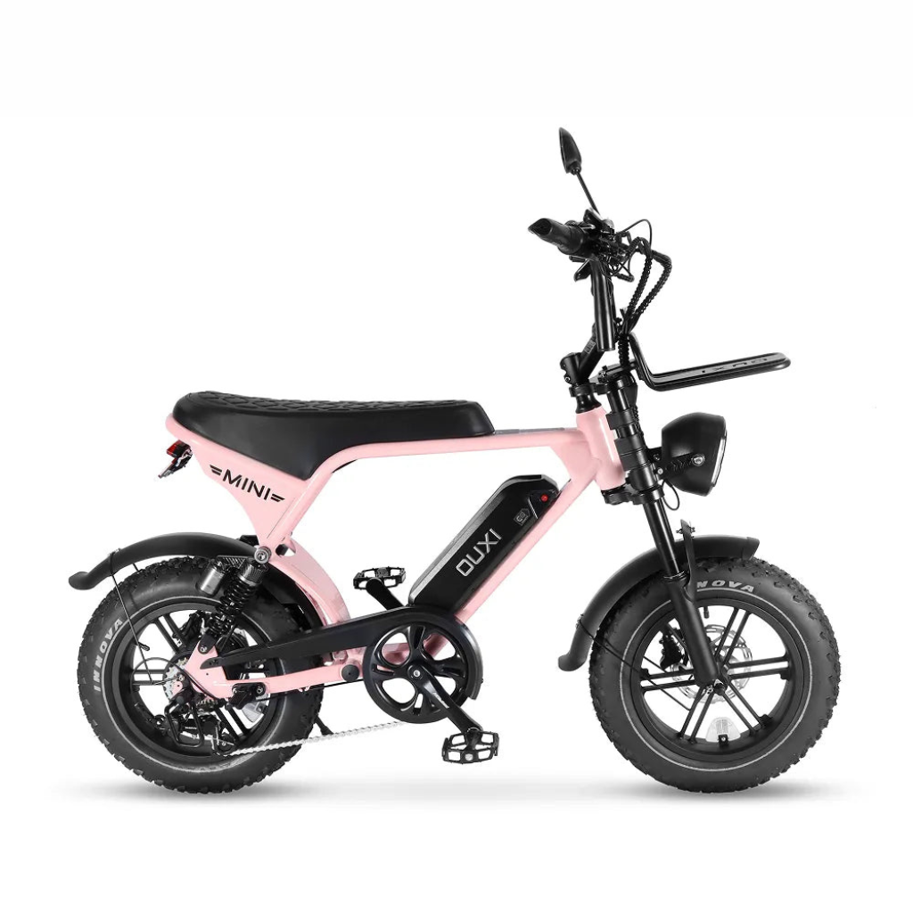 OUXI V8 Ultra Mini - Roze (incl. voetsteuntjes, voorrekje & alarm)