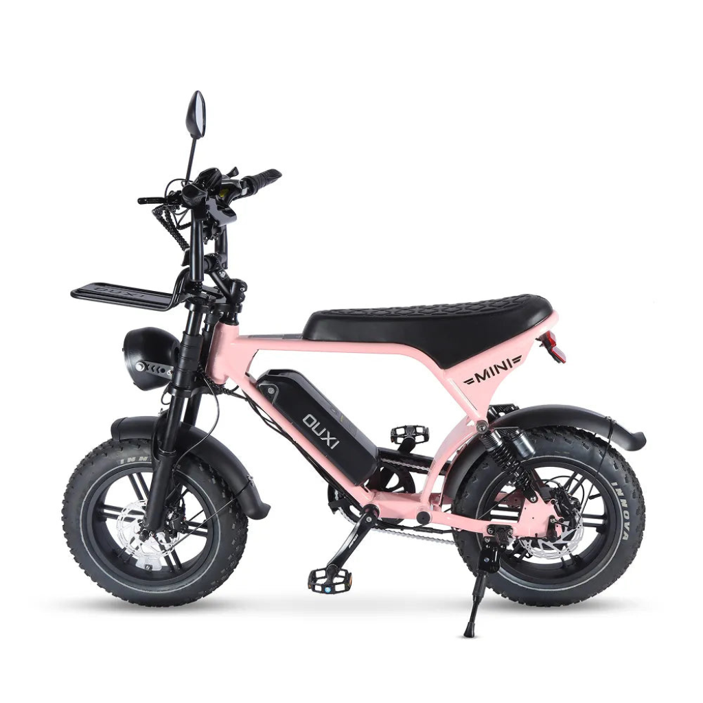 OUXI V8 Ultra Mini - Roze (incl. voetsteuntjes, voorrekje & alarm)