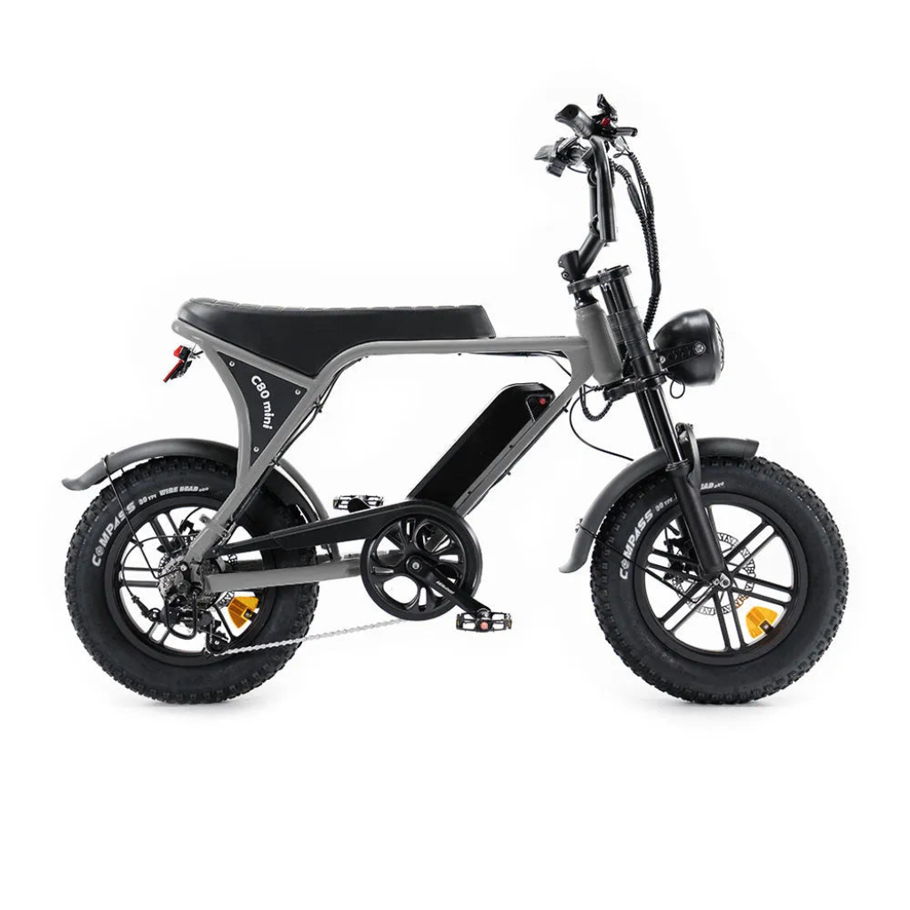 OUXI C80 Mini - Gris (avec repose-pieds et alarme)