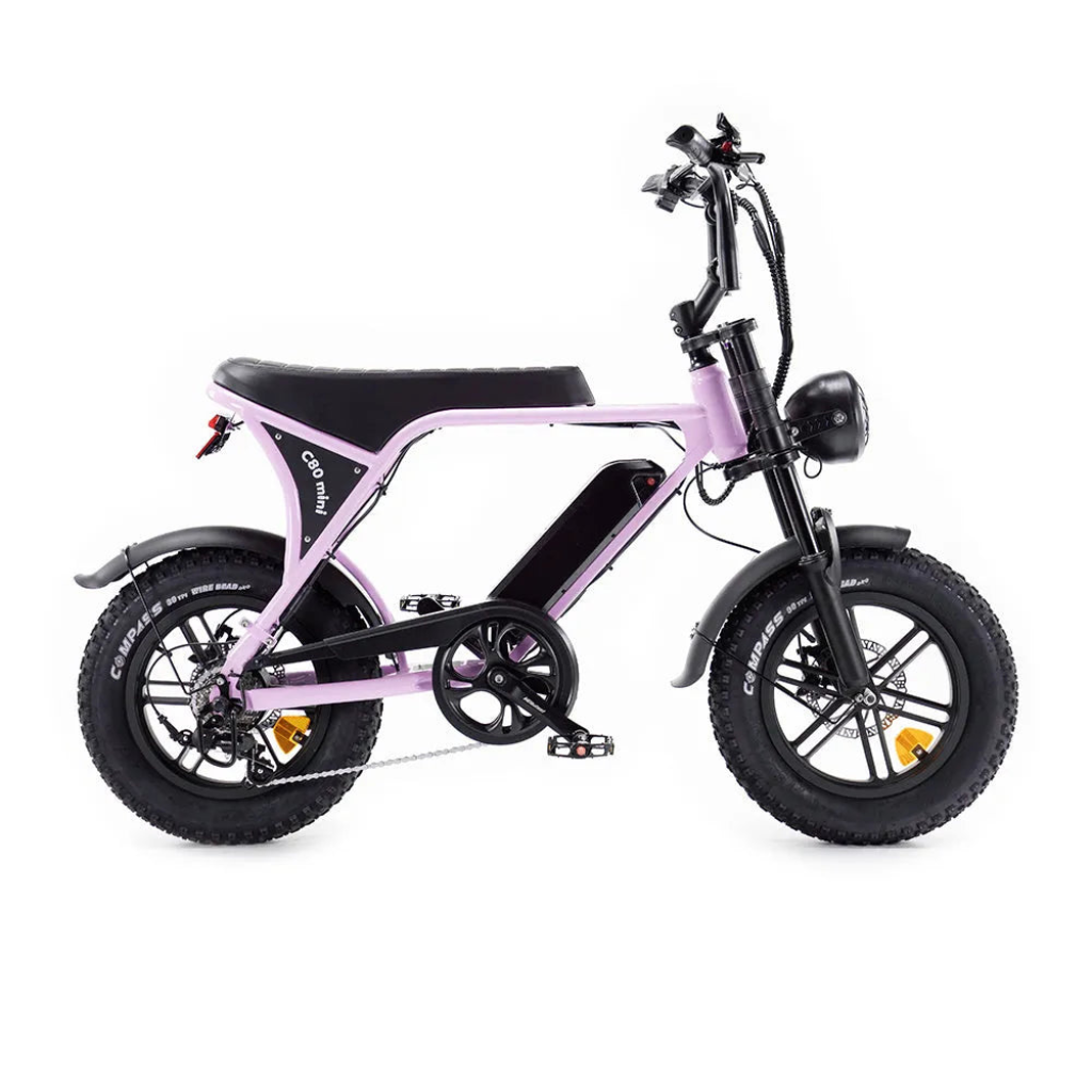 OUXI C80 Mini - Rose (avec repose-pieds et alarme)