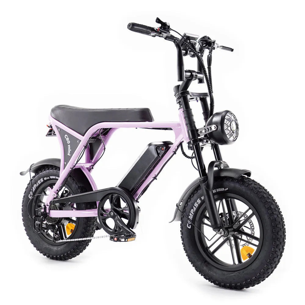OUXI C80 Mini - Rose (avec repose-pieds et alarme)