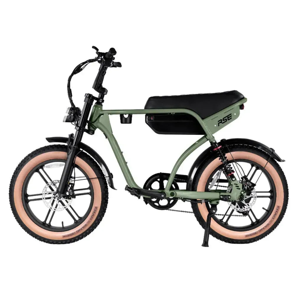 RSE Fatbike - Vert (pieds et alarme inclus)