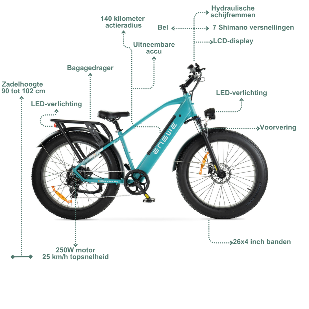 ENGWE E26 - Blauw