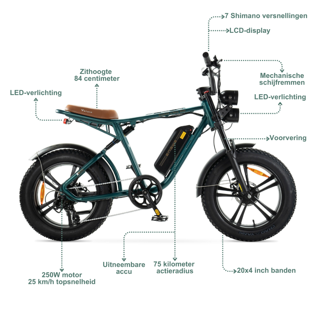 ENGWE M20 (13Ah) - GroenENGWE M20 (13Ah) - Groen