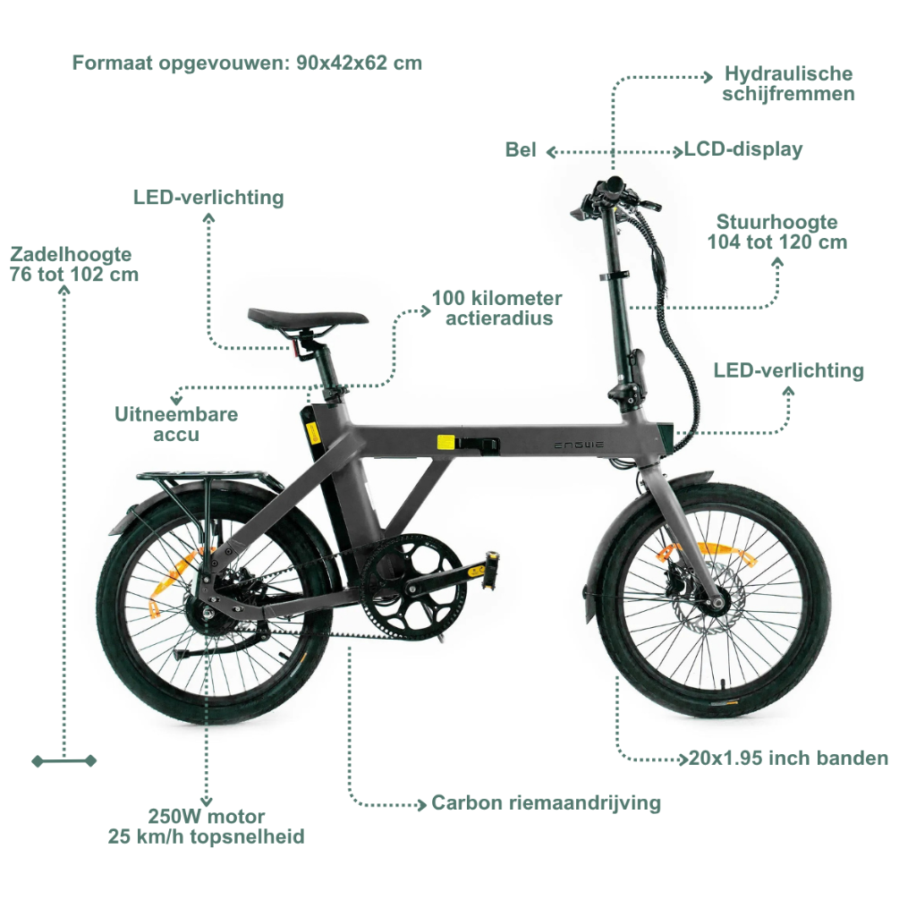ENGWE P20 - Zwart