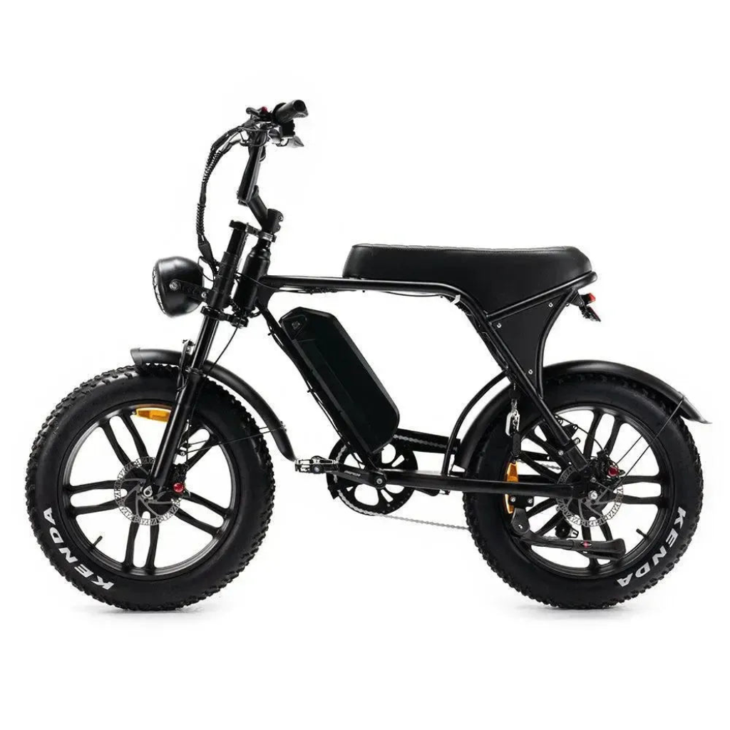 OUXI V8 - Zwart (incl. voetsteuntjes, achterzitje & alarm)OUXI V8 - Zwart (incl. voetsteuntjes, achterzitje & alarm)