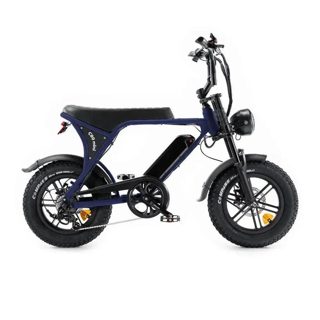 OUXI C80 Mini - Bleu foncé (repose-pieds et alarme inclus)
