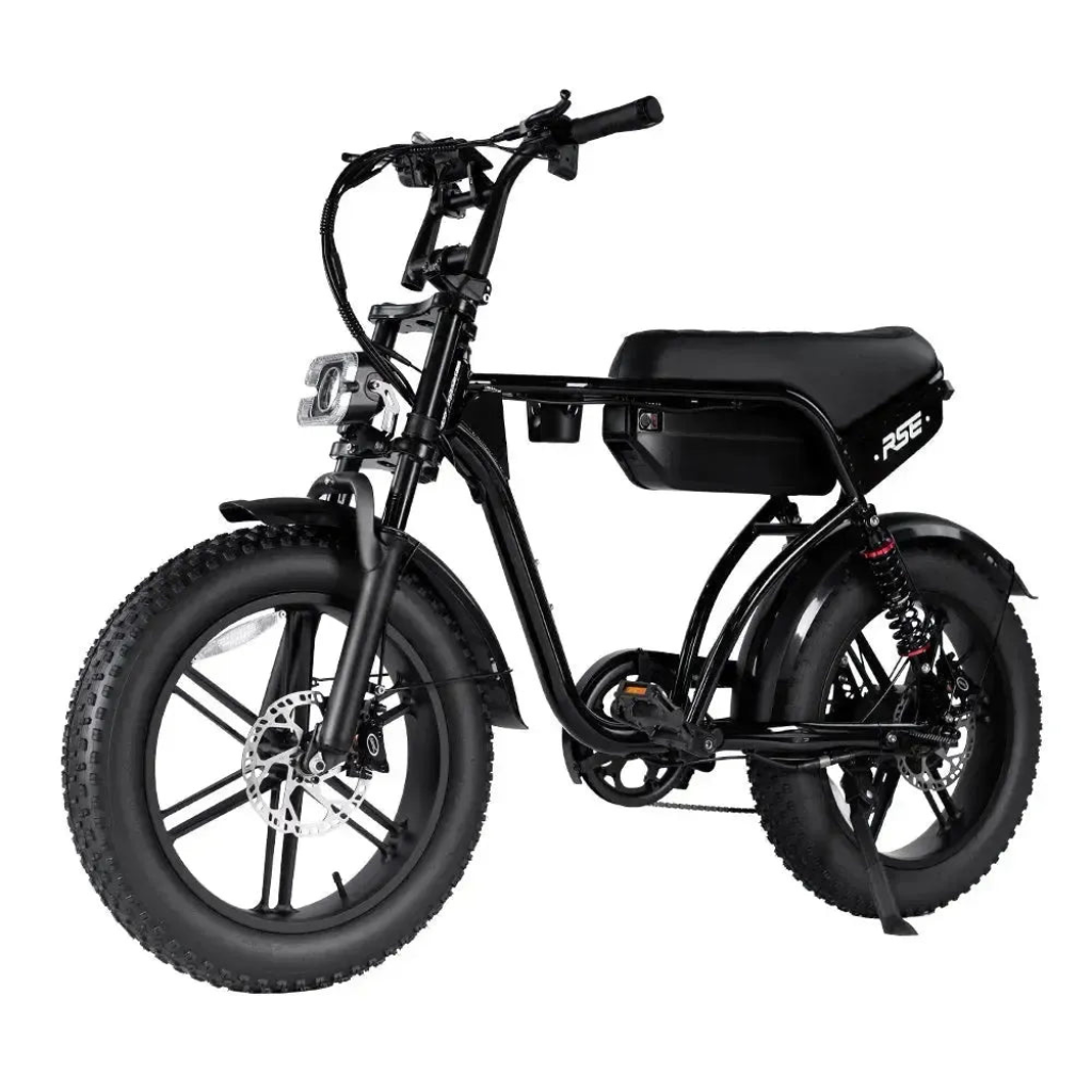 RSE Fatbike - Zwart (incl. voetsteuntjes & alarm)RSE Fatbike - Zwart (incl. voetsteuntjes & alarm)